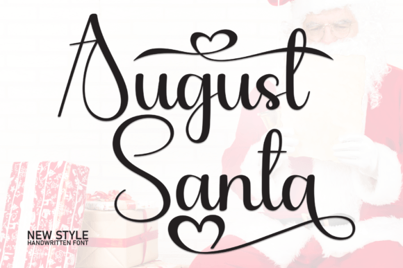 August Santa Font for a Polished and Memorable Brand