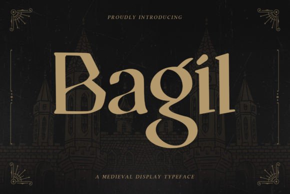 Bagil Typeface for Medieval-Inspired Web Design