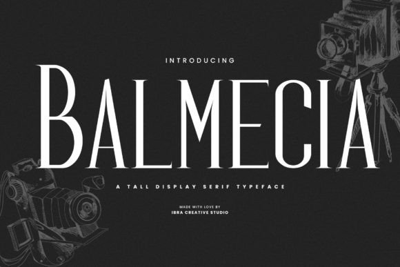 Balmecia Font: A Timeless Serif for Elegant Design Projects