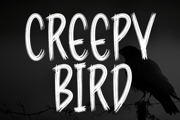Creepy Bird Font: A Sweet Addition to Your Web Typography
