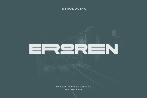 Eroren Display Font for Bold and Memorable Digital Campaigns