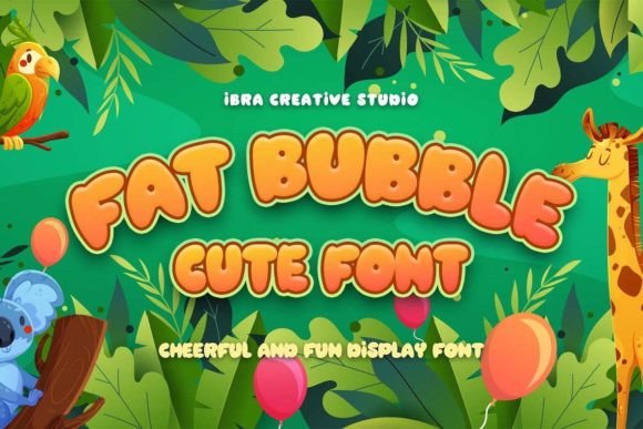 Fat Bubble: A Modern Script Font for Bold Design