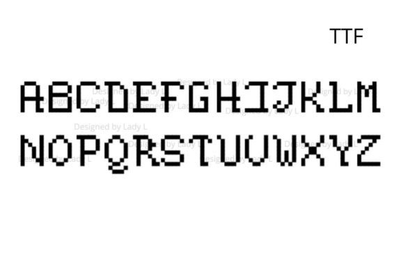 Gamer Bit Font: Vintage Gaming Style for Business Branding