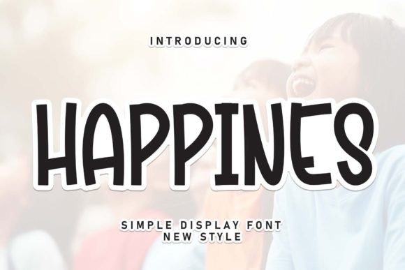 Happines Font: A Handwritten Touch for Branding Projects
