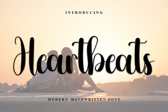 Heartbeats Font: A Display Typeface for Emotional Branding