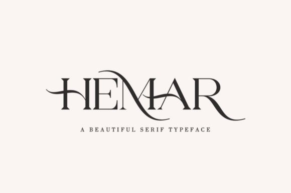 Hemar: A Modern Serif Font for Editorial Design