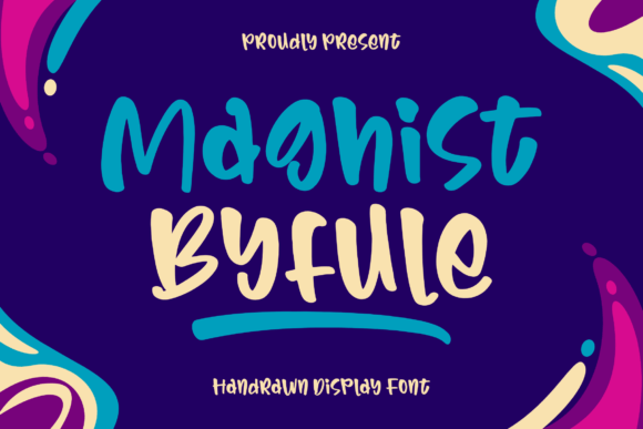 Maghist Byfule Handwritten Font for Creative Projects