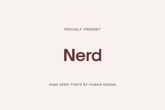 Nerd Font for Clear and Modern Campaign Design