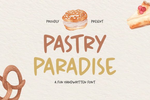 Pastry Paradise Font Adds Handwritten Flair to Web Designs