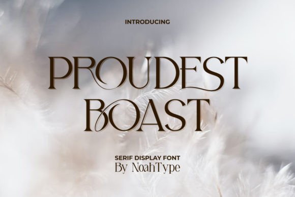Proudest Boast Font for Elegant Handmade Designs