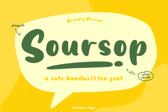 Soursop Font: A Friendly Display Typeface for Business Branding