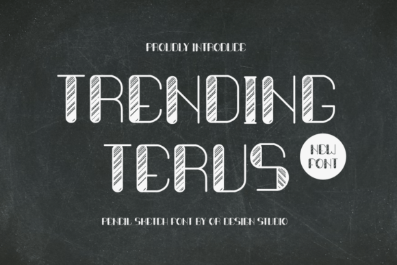 Trending Terus: A Bold Display Font for Creative Projects